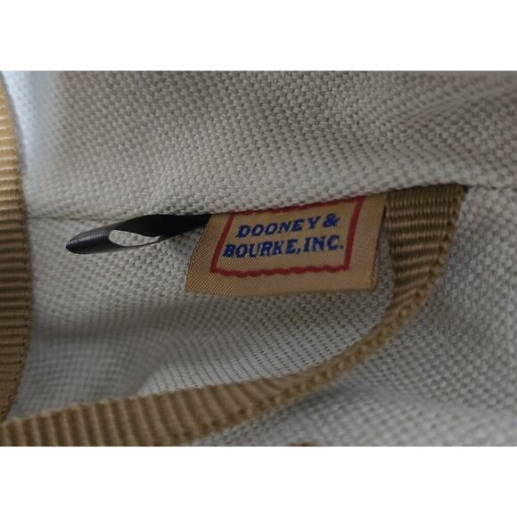 Dooney & Bourke Domed Satchel /Crossbody Taupe/Tan Pebble Leather & Tan Wallet - Picture 15 of 16